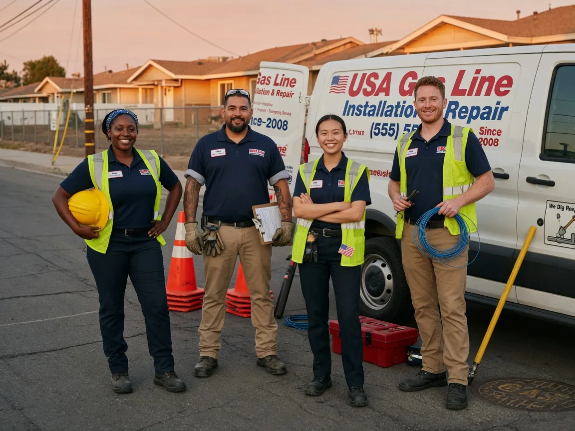 Gas Line Installation company in Java Village, NY